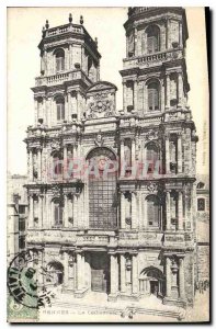 Postcard Old Rennes La Cathedrale