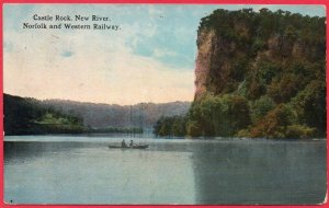 12814 Castle Rock, New River, Norfolk & Western Railway 1915