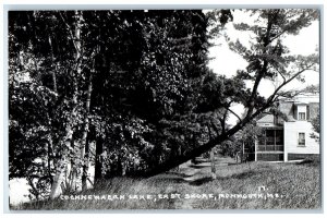 c1950's Lake Cochnewagon East Shore Monmouth ME RPPC Unposted Photo Postcard 