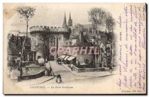 Old Postcard Chartres La Porte Guillaume