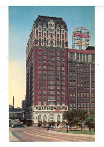 IL - Chicago. Sheraton Blackstone Hotel & Street Scene ca 1950's