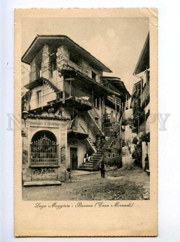 213899 ITALY Lago Maggiore Baveno Vintage postcard