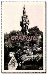 Old Postcard Roscoff Notre Dame