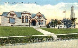 Public Library - Groton, Connecticut CT  