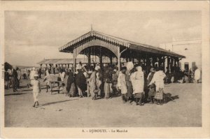 PC DJIBOUTI MARKET MARCHE DJIBOUTI SOMALIA (A23806)