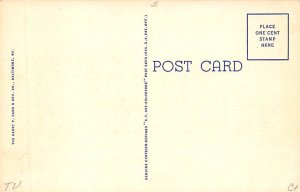 Military Camps Post Card Barracks B, US Marine Base Quantico, Virginia, USA U...