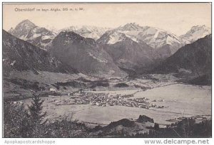 Germany Oberstdorf  Totalansicht 1911