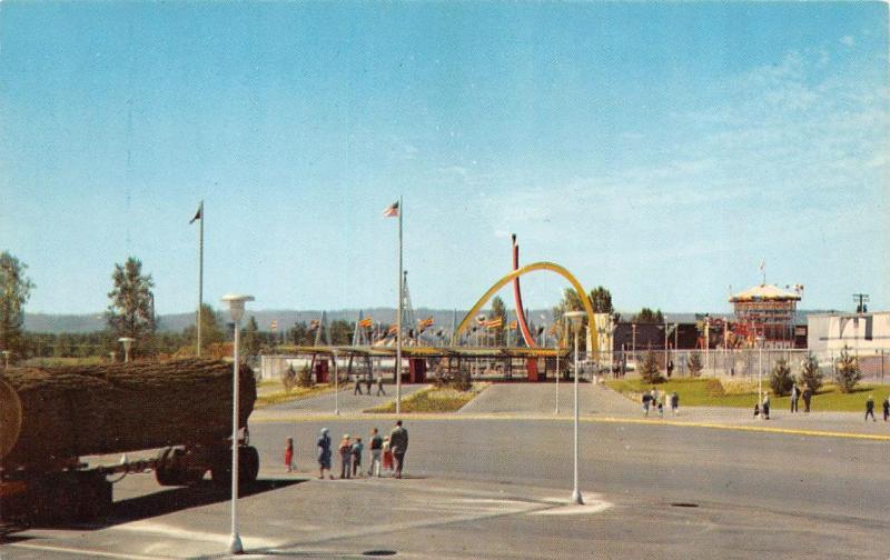 PORTLAND, OR  Oregon    CENTENNIAL EXPO & Trade Fair    ENTRANCE   1959 Postcard