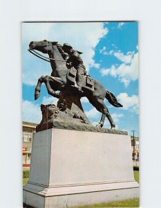Postcard Pony Express Memorial, St. Joseph, Missouri