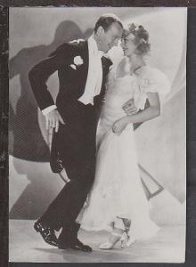Fred Astaire and Ginger Rogers Postcard BIN 1996