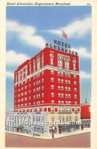 Hotel Alexander in Hagerstown, Maryland