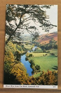 UNUSED  POSTCARD - RIVER WYE FROM YAT ROCK, SYMONDS YAT, HEREFORDSHIRE, ENGLAND