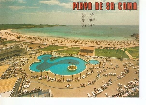 Postal 047286 : Playa de Sa Coma. SIllot Mallorca