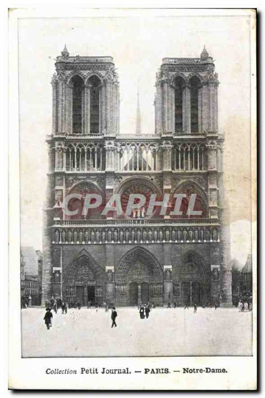 Postcard Old Paris Notre Dame