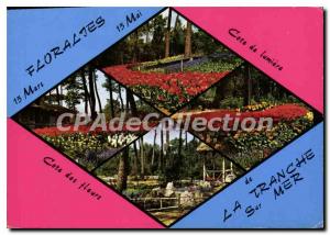 Postcard Old La Tranche sur Mer Floralies