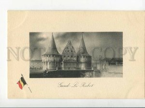 3138320 Flag Belgium Gand GHENT Le Rabot Vintage PC