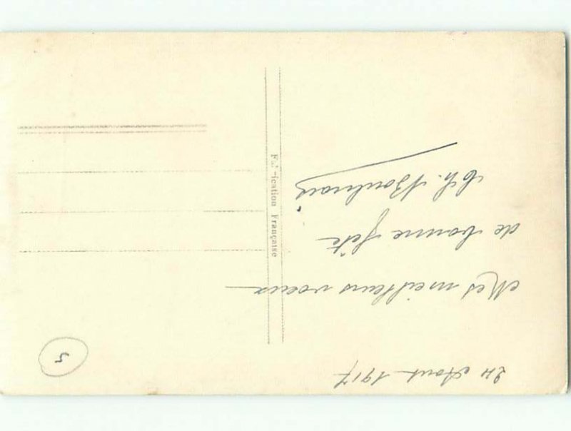 tinted rppc c1910 BEAUTIFUL FLOWERS AC9126