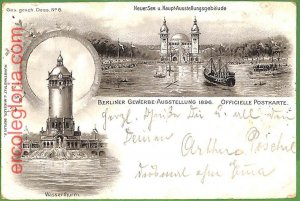 ah1278 - GERMANY - VINTAGE POSTCARD Postcards - Berlin - 1896-