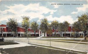 C83/ Farmville Virginia Va Postcard 1915 State Normal School Building