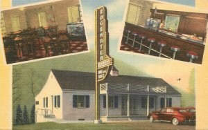 Postcard Arizona Fort  Defiance US 60 Edgewater Steak House MWM Multi 25-2531