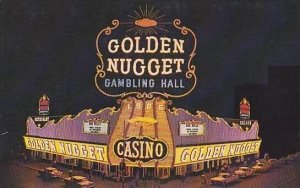 Nevada Las Vegas Golden Nugget Gambling Hall Saloon &  REstaurant