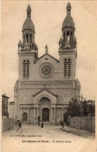 CPA PARIS 16e-Eglise Sainte Anne (325444)