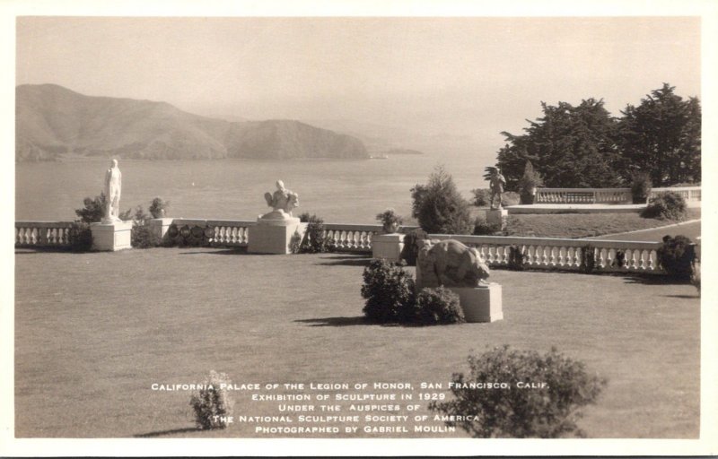 California San Francisco Palace Of The Legion Of Honor Real Photo