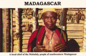 Mahafaly tribe chief , Madagascar , 50-70s