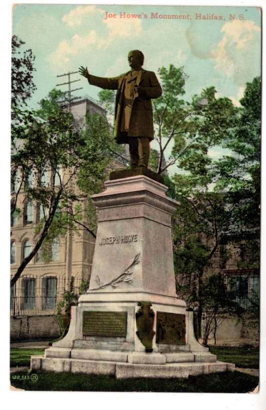 Joe Howe Monument, Halifax, Nova Scotia, Used