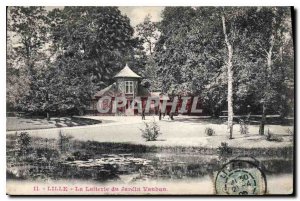 Old Postcard Lille Laiterie du Jardin Vauban