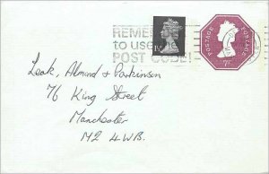 Entier Postal Stationery Postal Britain Great Britain Machin