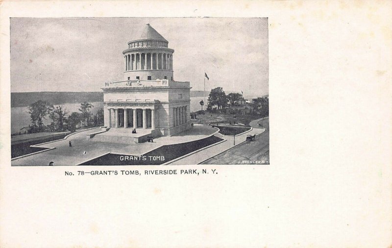 Grant's Tomb, Riverside Park, Manhattan, New York City, Early Postcard, Unused