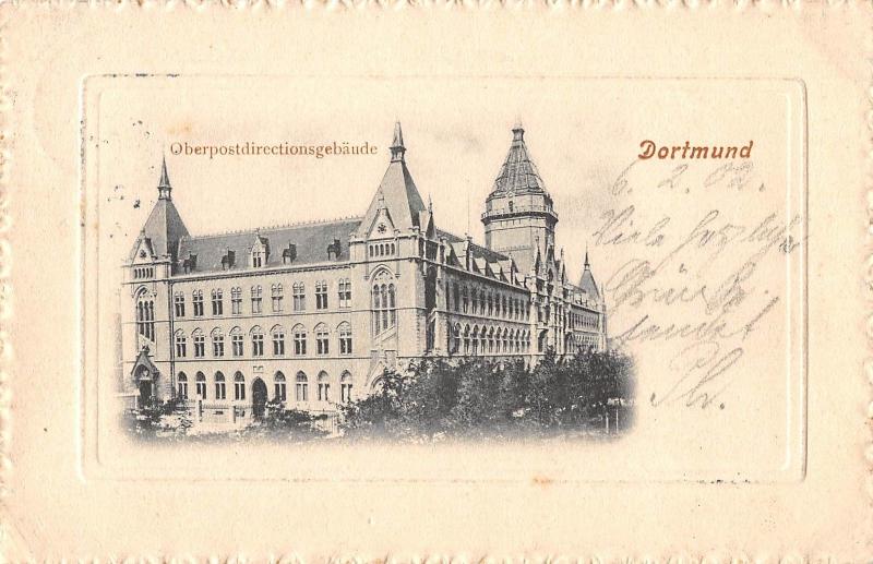 Dortmund North Rhine-Westphalia Germany postal admin bldg antique pc Z16188