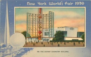 Dupont Chemistry New York World's Fair Miller Art 1939 Postcard 9186