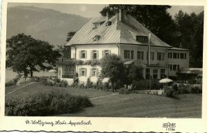 austria, St. WOLFGANG, Haus Appesbach (1930s) RPPC Postcard