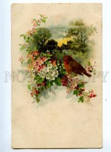 3150104 SPRING Bird on Tree UnSigned KLEIN vintage GOM 3236 PC