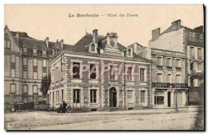 Carte Postale Ancienne Poste La Bourboule Hotel Post