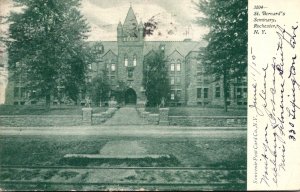 New York Rochester St Bernard's Seminary 1905