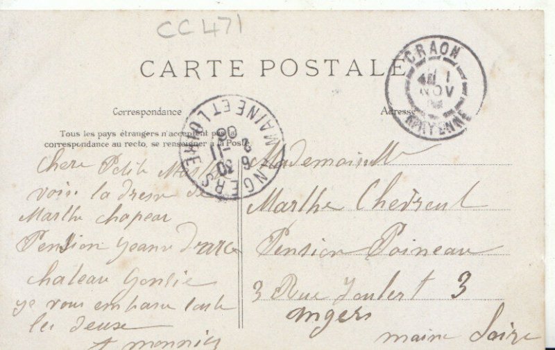 France Postcard - Chateaubriant - Du Chateau De La Renaissance - Ref TZ2122