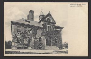 Mamaroneck High School, Mamaroneck, NY. Undivided back postcard