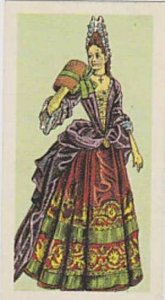 Brooke Bond Vintage Trade Card British Costume 1967 No 21 Lady's Formal ...