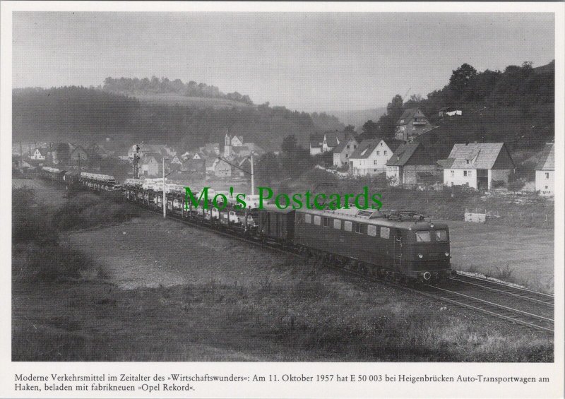 German Railway Postcard-Deutscher Zug,Lokomotive,Eisenbahn (Modern repro)RR19693