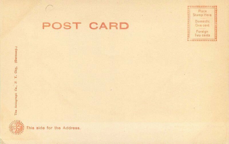 Falmouth Massachusetts Long Pond Rotograph Black Children Postcard 21-10268