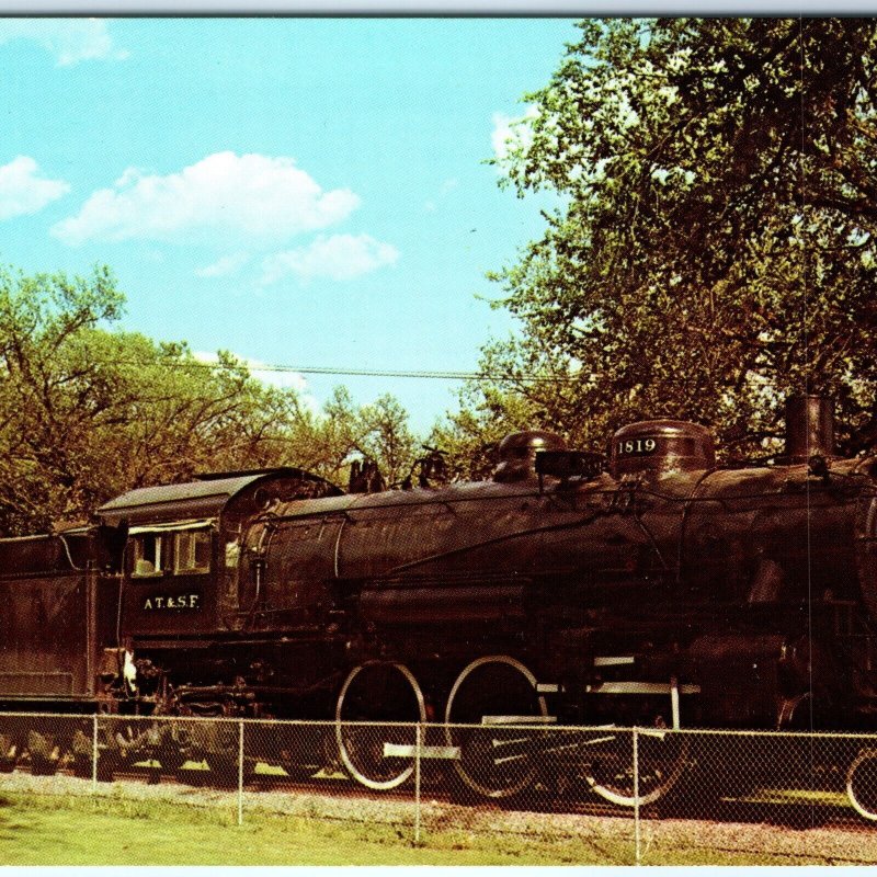 Lamar, CO #1819 Steam Locomotive ATSF Atchison Topeka & Santa Fe Railway A118