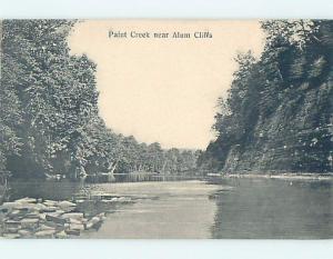 Pre-1907 PAINT CREEK Alum Cliffs - Huntington Township Ohio OH A0932