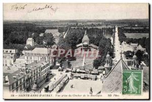 Old Postcard Sainte Anne D Auray View from the Basilica Bell