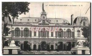 Old Postcard Boulogne sur Mer Casino Lion