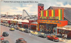 Funland Park and Rialto Nantasket Beach, MA, USA 1953 