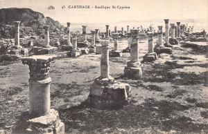 BR46044 basilique st Cyprien Carthage    Tunisia