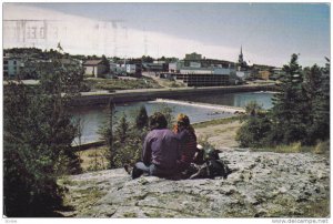 Alma and the Little-descharge, Saguenay, Quebec, Canada, 40-60s